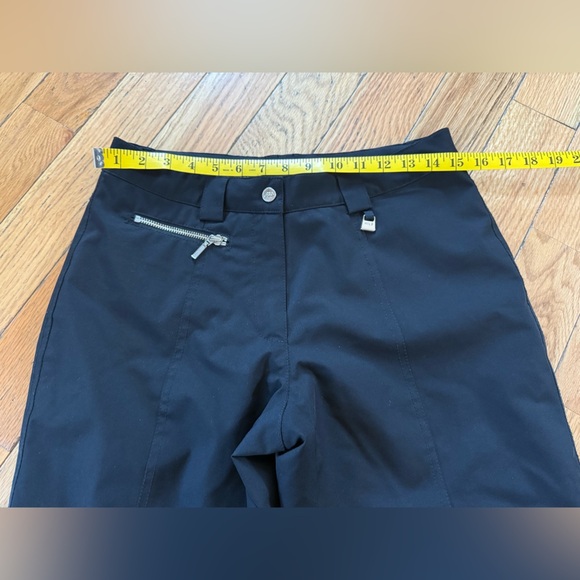 NILS Ski Snowboard Pants Women's Size 8 Small Black Insulated Lined 28” Inseam - Picture 11 of 14
